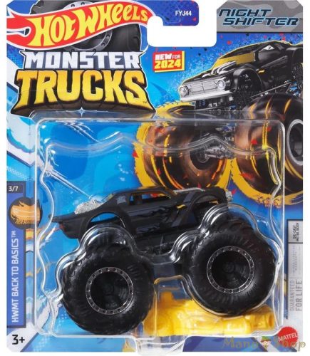 Hot Wheels Monster Trucks - HWMT Back to Basics - Night Shifter