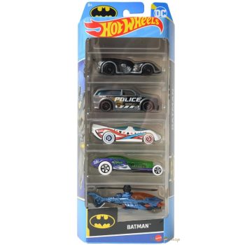 Hot Wheels - Batman - 5 db-os autó készlet