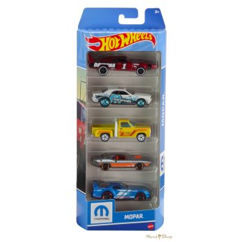 Hot Wheels - Mopar 5 db-os autó készlet