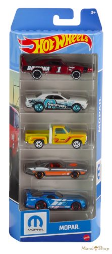 Hot Wheels - Mopar 5 db-os autó készlet