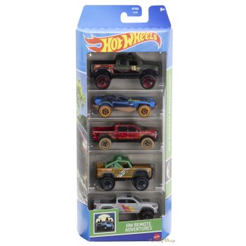 Hot Wheels - HW Remote Adventures - 5 db-os autó készlet
