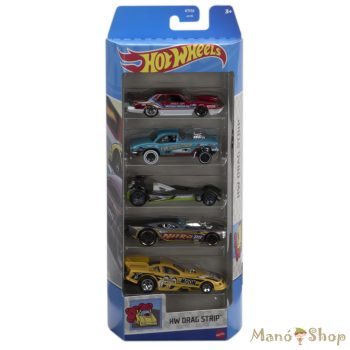 Hot Wheels - HW Drag Strip 5 db-os autó készlet