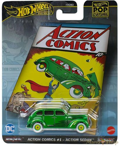 Hot Wheels Premium - Pop Culture - Action Comics #1 - Action Sedan