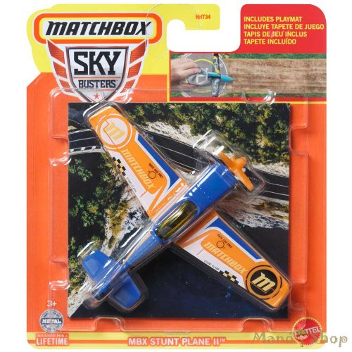 Matchbox Repülő - MBX Stunt Plane II - Sky Busters