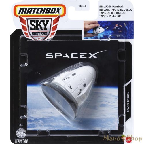 Matchbox Repülő - SpaceX Dragon - Sky Buster