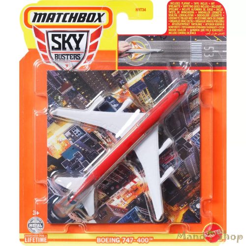 Matchbox Repülő - Boening 747-400