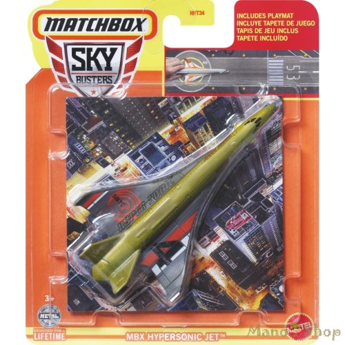 Matchbox Repülő - MBX Hypersonic Jet - Sky Busters