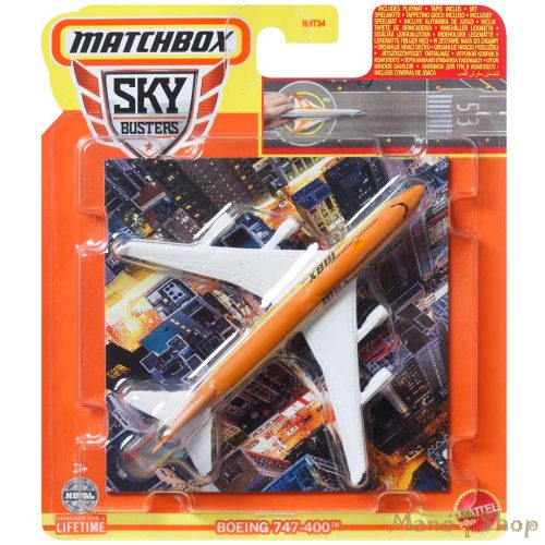 Matchbox Repülő - Boeing 747-400 - Sky Busters