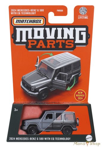 Matchbox Moving Parts - 2024 Mercedes-Benz G 580 With EQ Technology - nyitható kisautó