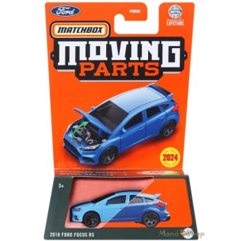   Matchbox Moving Parts - 2018 Ford Focus RS - nyitható kisautó