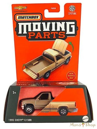 Matchbox Moving Parts - 1995 Chevy C1500 - nyitható kisautó