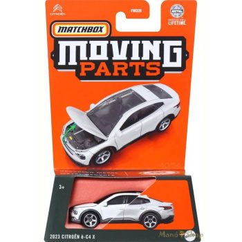   Matchbox Moving Parts - 2023 Citroen e-C4 X - nyitható kisautó