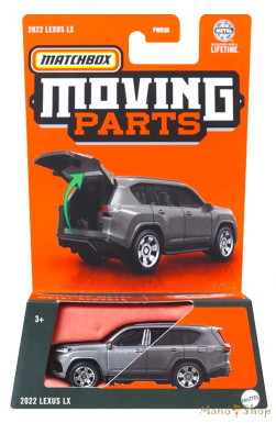 Matchbox Moving Parts - 2022 Lexus LX - nyitható kisautó