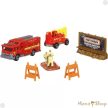 Matchbox - Hitch & Haul - Hazard Squad / MBX Mobile Light Truck
