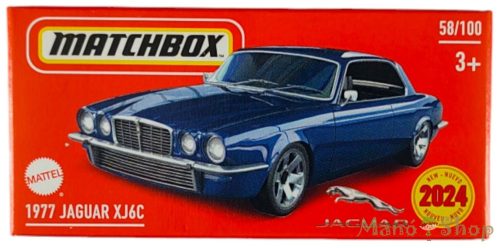 Matchbox - 1977 Jaguar XJ6C - kisautó papírcsomagban