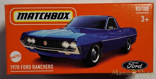 Matchbox - 1970 Ford Ranchero - kisautó papírcsomagban