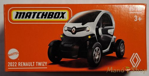 Matchbox - 2022 Renault Twizy - kisautó papírcsomagban