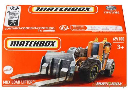 Matchbox - MBX Load Lifter - kisautó papírdobozban
