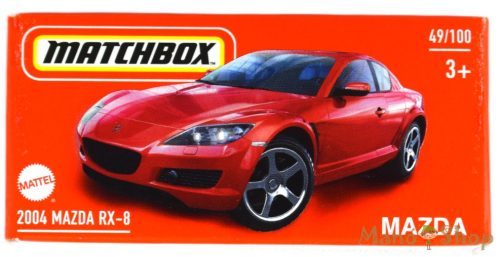 Matchbox - 2004 Mazda RX-8 - kisautó papíÍrdobozban