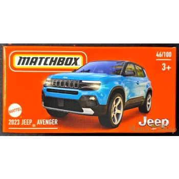 Matchbox - 2023 Jeep Avenger - Kisautó papírdoboz