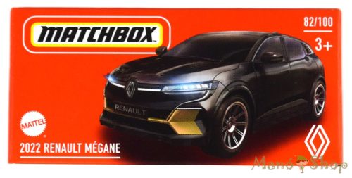 Matchbox - 2022 Renault Megane - kisautó papírdobozban