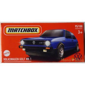 Matchbox - Volkswagen Golf MK1 - Kisautó papírcsomagban
