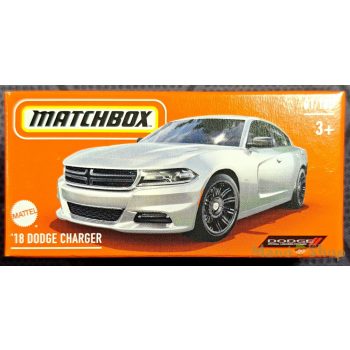 Matchbox - '18 Dodge Charger - kisautó papírcsomagban