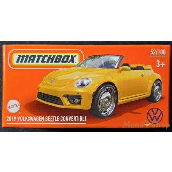   Matchbox - 2019 Volkswagen Beetle Convertible - Kisautó papírdobozban