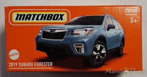 Matchbox - 2019 Subaru Forester - kisautó papírcsomagban