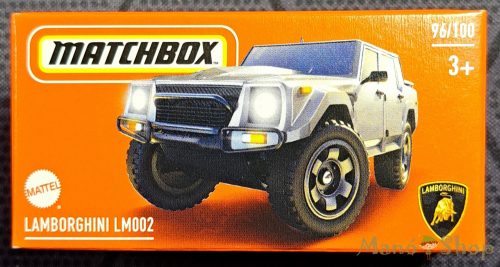 Matchbox - Lamborghini LM002 - kisautó papírcsomagban