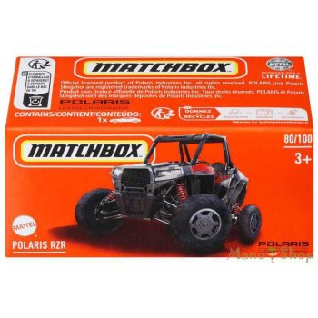 Matchbox - Polaris RZR - Kisautó Paírdobozban