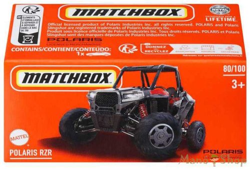 Matchbox - Polaris RZR - Kisautó Paírdobozban