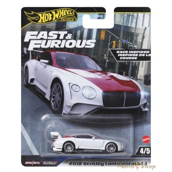   Hot Wheels Premium - Fast and Furious - 2018 Bentley Continental GT3