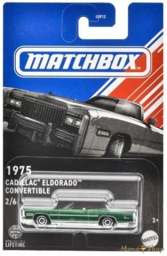 Matchbox - American Convertible - 1975 Cadillac Eldorado Convertible (sérült csomagolás)