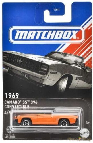 Matchbox - American Convertible - 1969 Camaro SS 396 Convertible