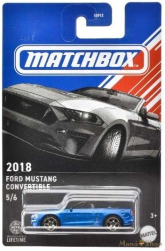 Matchbox - American Convertible - 2018 Ford Mustang Convertible