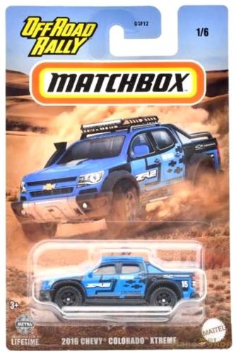 Matchbox - Off Road Rally - 2016 Chevy Colorado Xtreme