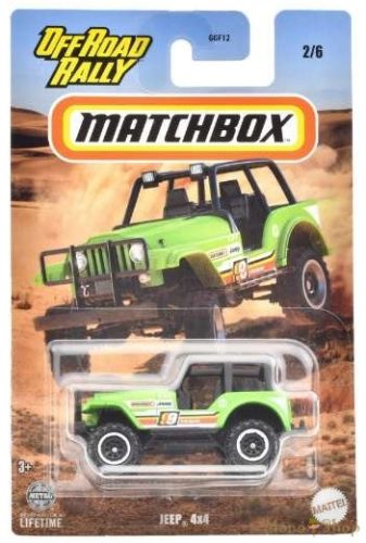 Matchbox - Off Road Rally - Jeep 4x4