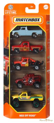 Matchbox - Kisautók MBX Off Road 5 db-os szett