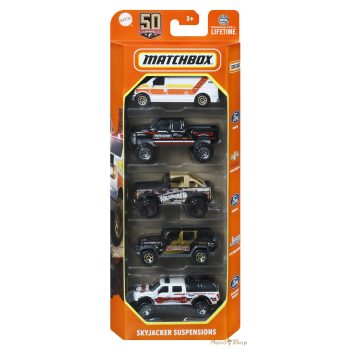 Matchbox - Kisautók Skyjacker Suspension 50 - 5 db-os szett