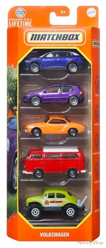 Matchbox - Kisautók Volkswagen 5 db-os szett