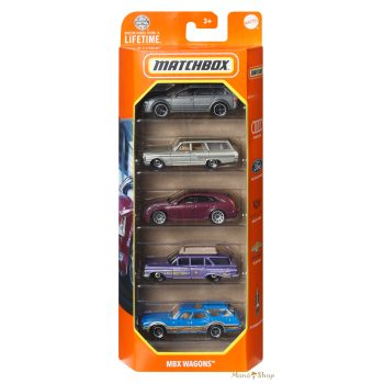 Matchbox - Kisautók MBX Wagons 5 db-os szett