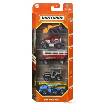 Matchbox - Kisautók MBX Farm Rigs 5 db-os szett