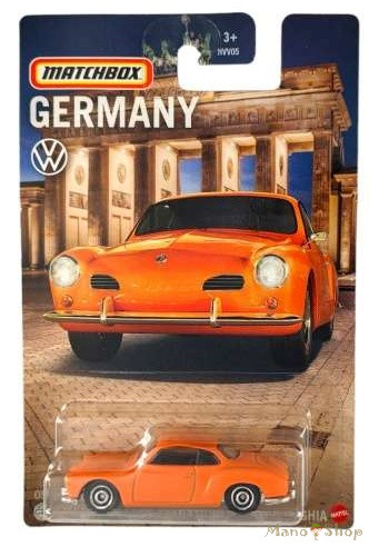 Matchbox - Németország Kollekció - 1961 Volkswagen Karmann Ghia