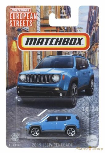 Matchbox Európa Kollekció - 2019 Jeep Renegade