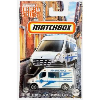   Matchbox Európa Kollekció - Renault Master Ambulance "sérült csomagolás"