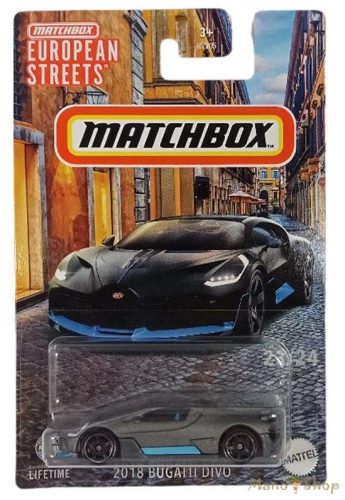 Matchbox Európa Kollekció - 2018 Bugatti Divo