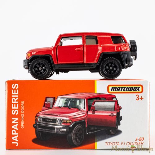 Matchbox: Japan Series: Toyota FJ Cruiser piros kisautó
