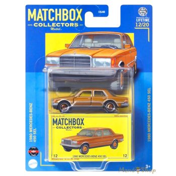   Matchbox Collectors - 1980 Mercedes-Benz 450 SEL - Gyűjtői kisautó