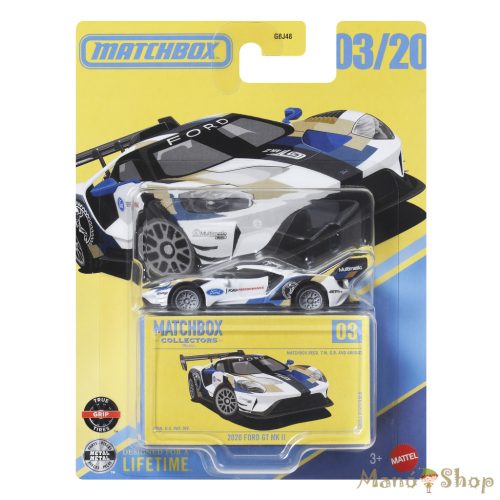Matchbox Collectors: 2020 Ford GT: Gyűjtői kisautó